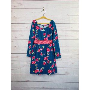 Tea Collection Floral Blue Dress 7